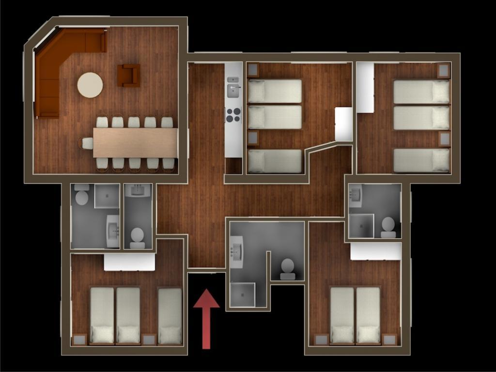 Appartement Alpin Sölden Szoba fotó