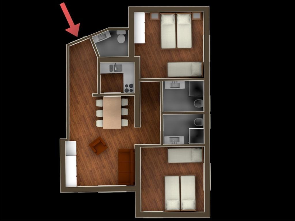 Appartement Alpin Sölden Szoba fotó