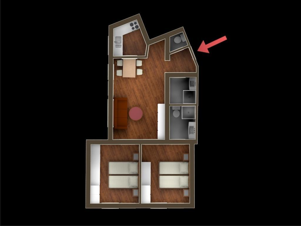 Appartement Alpin Sölden Szoba fotó